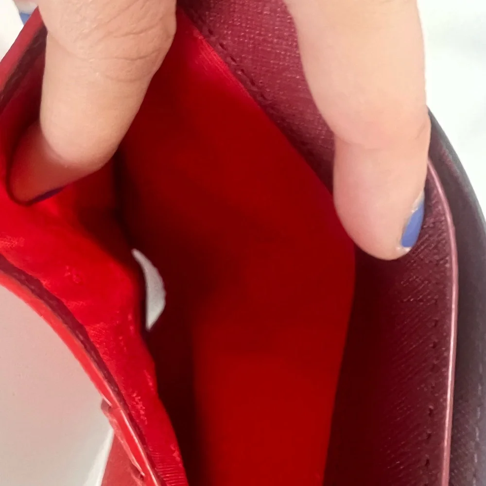 Tory Burch Emerson Color Block Mini Wallet - Picture 5 of 7